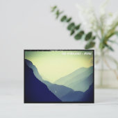 Vorgebirge des Everest, Himalaya-Pfad - Nepal Postkarte (Stehend Vorderseite)