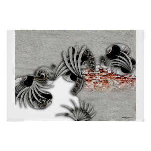 "Vorgebliche Emotion", Glossy Poster