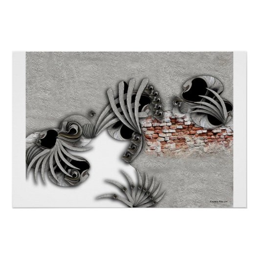 "Vorgebliche Emotion", Glossy Poster (Vorderseite)