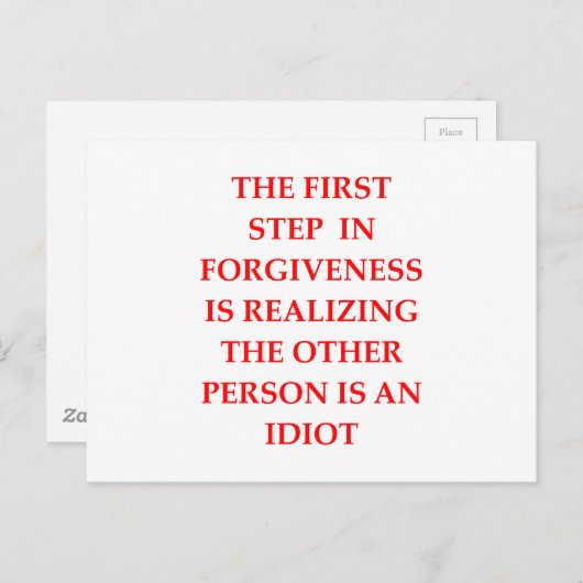 VORGEHEN POSTKARTE (Vorne/Hinten)