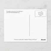 VORGEHEN! Postkarte bis April McCallum (Rückseite)