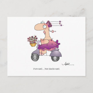 VORGEHEN! Postkarte bis April McCallum