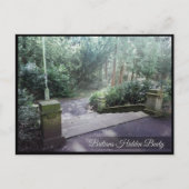 Vorgelagerte Treppe: Postkarte (Vorderseite)