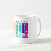 Vorgerückte Wissenschafts-Klassen-Tasse Kaffeetasse (VorderseiteRechts)
