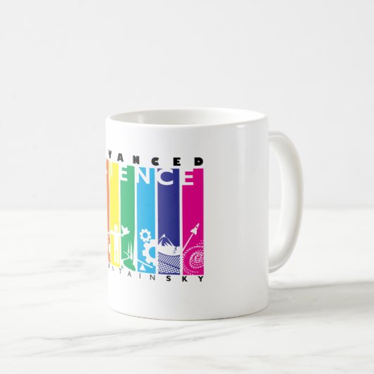 Vorgerückte Wissenschafts-Klassen-Tasse Kaffeetasse (VorderseiteRechts)