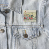 Vorgerückter Schutz der Frauen, die zu gehen Button (Beispiel)