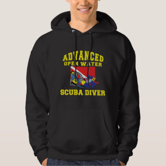 Vorgerückter Wasser-Sporttaucher Hoodie