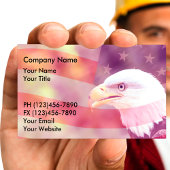 Vorgeschichte der Patriotic Business Cards Visitenkarte