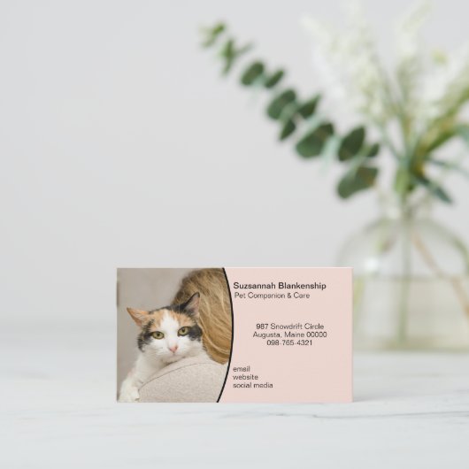 Vorgeschichte des Fotos für den Hausarzt Visitenkarte (Stehend Vorderseite)