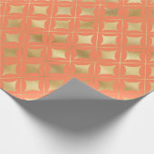 Vorgeschichte des geometrischen Musters des benutz Geschenkpapier (Ecke)