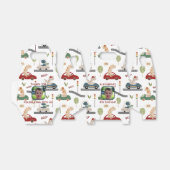 Vorgeschichtliche Gruppen farbiger Dinosaurier-Bil Geschenkschachtel (Ungefaltet)