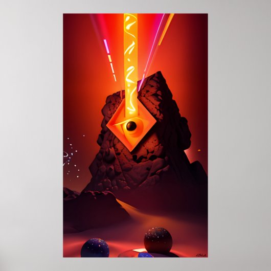 Vorgeschichtliche Schnittstelle Poster (Vorne)