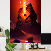 Vorgeschichtliche Schnittstelle Poster (Heimbüro)