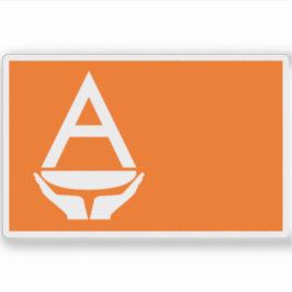 Vorgeschlagene Antarktis-Flagge (Whitney-Smith) Aufkleber