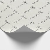 Vorgeschlagene Blume Geschenkpapier (Ecke)