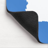 Vorgeschlagene Flagge der Antarktis (von Graham Ba Mousepad (Ecke)
