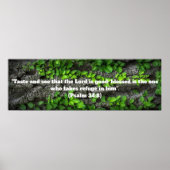 Vorgeschmack & Sehen Sie inspirierendes Biokonzept Poster (Vorne)