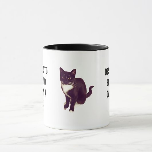 Vorgesehen, durch Katze umgekippt zu werden Tasse (Zentrum)