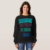 Vorgestellt, aber willens, Bücher zu besprechen, d Sweatshirt (Vorne ganz)