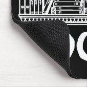 Vorgestellt, aber willens, Bücher zu diskutieren Mousepad (Ecke)
