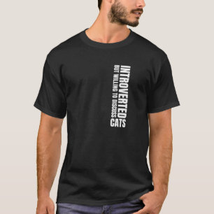 Vorgestellt, aber willens, Katzen Spaß Vert zu dis T-Shirt