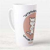 Vorgestellt, aber willens, Katzen zu diskutieren - Milchtasse (Linke Ecke)