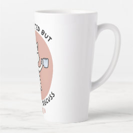 Vorgestellt, aber willens, Katzen zu diskutieren - Milchtasse