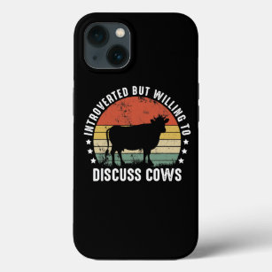 Vorgestellt, aber willens, über Kuh lustige Kuh zu Case-Mate iPhone Hülle