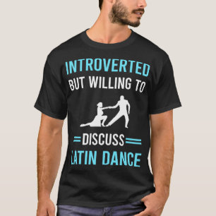 Vorgestellt Latin Dance Dance Tänzer T-Shirt