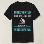 Vorgestellt Windsurfing Windsurfer T-Shirt (Design vorne)