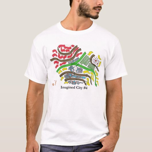 Vorgestellte Stadt #4 T-Shirt (Vorderseite)