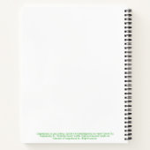 Vorhandenes Garnish™ HandGezeichnet Logo Notizblock (Rückseite)