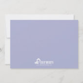 Vorhang Call 7" x 5" Einladung zur Veranstaltung (Rückseite)