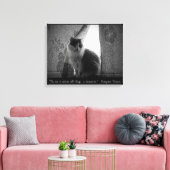 Vorhang Call by djoneill w/ Margaret Benson Quote Leinwanddruck (Insitu (Wohnzimmer))