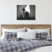 Vorhang Call by djoneill w/ Margaret Benson Quote Leinwanddruck (Insitu (Schlafzimmer))