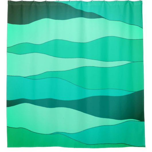 Vorhang des grünen Ozeans (Vorderseite)
