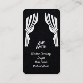 Vorhang Fenster Abdeckung benutzerdefinierte QR-Vi Visitenkarte