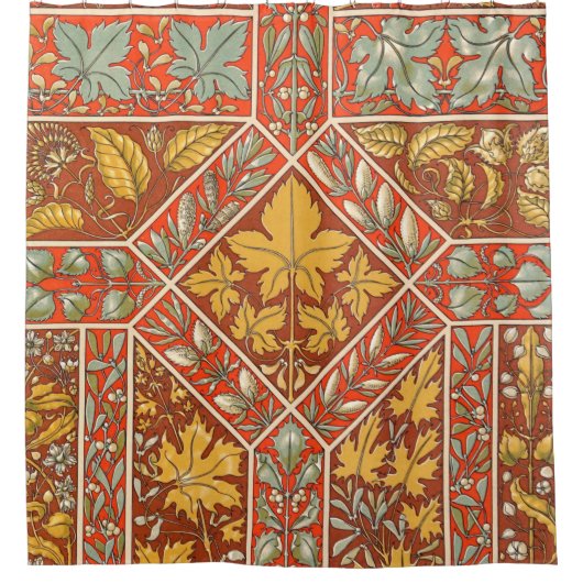 Vorhang für antikes goldenes Leaf (Vorderseite)