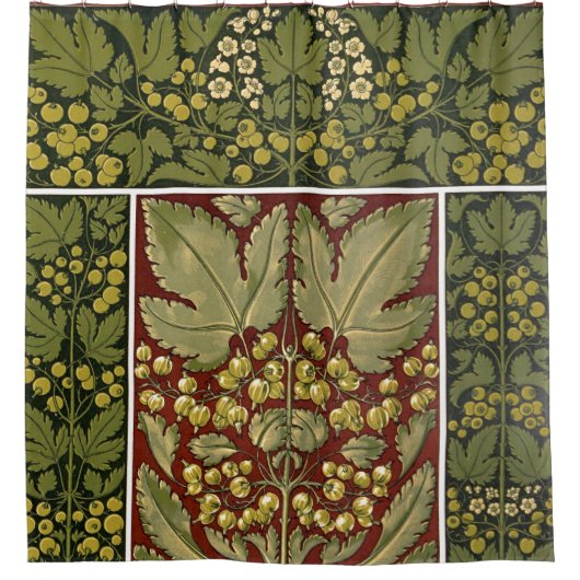 Vorhang für antikes Leaf-Muster (Vorderseite)