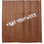 Vorhang für benutzerdefinierte Text-Dusche mit ein (Vorderseite)