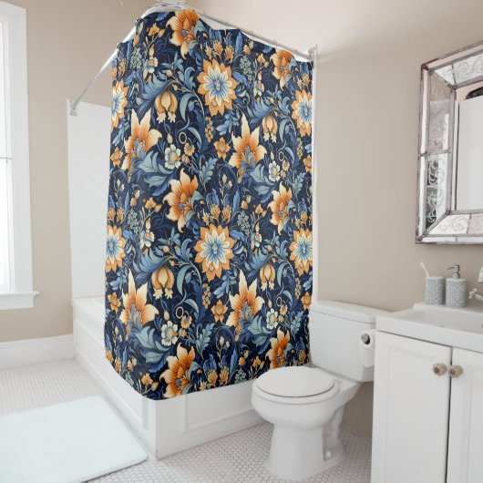 Vorhang für Bohemische Blütendusche (Beispiel)