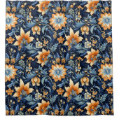 Vorhang für Bohemische Blütendusche (Vorderseite)