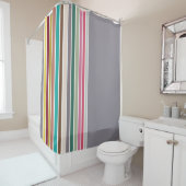 Vorhang für das Muster des Retro-Streifens (Beispiel)