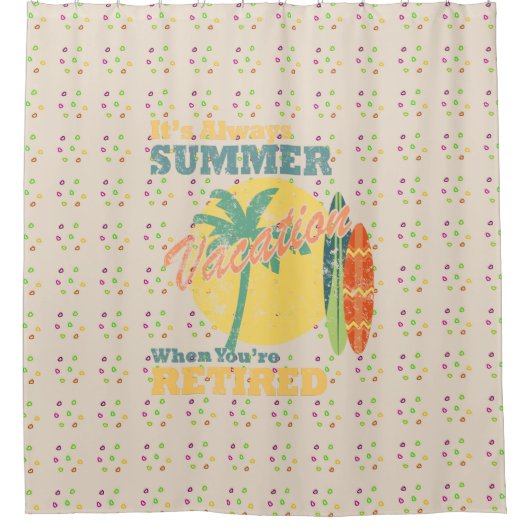 Vorhang für die Pensionierung Bliss Dusche (Vorderseite)