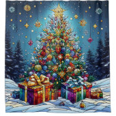 Vorhang für die Weihnachtsverkleidung (Vorderseite)