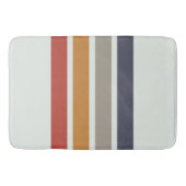 Vorhang für klassische Retro Streifen Badematte (Vorderseite)