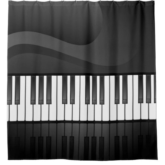 Vorhang für Klaviertastatur-Design (Vorderseite)