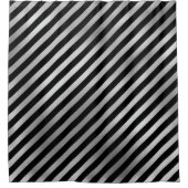 Vorhang für Silber und Schwarze Streifen (Vorderseite)