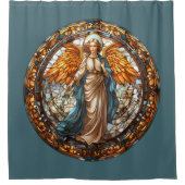 Vorhang für Weihnachtsangel (Vorderseite)