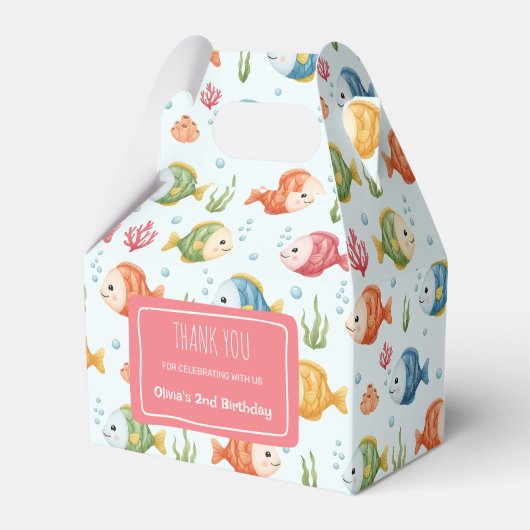 Vorhang Geschenkschachtel (Vorderseite)